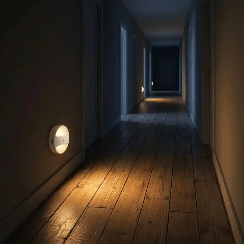 Novera Space Smart Linkable Motion Sensor Night Lights (2-Pack) – Cordless Stairway & Hallway Lamp
