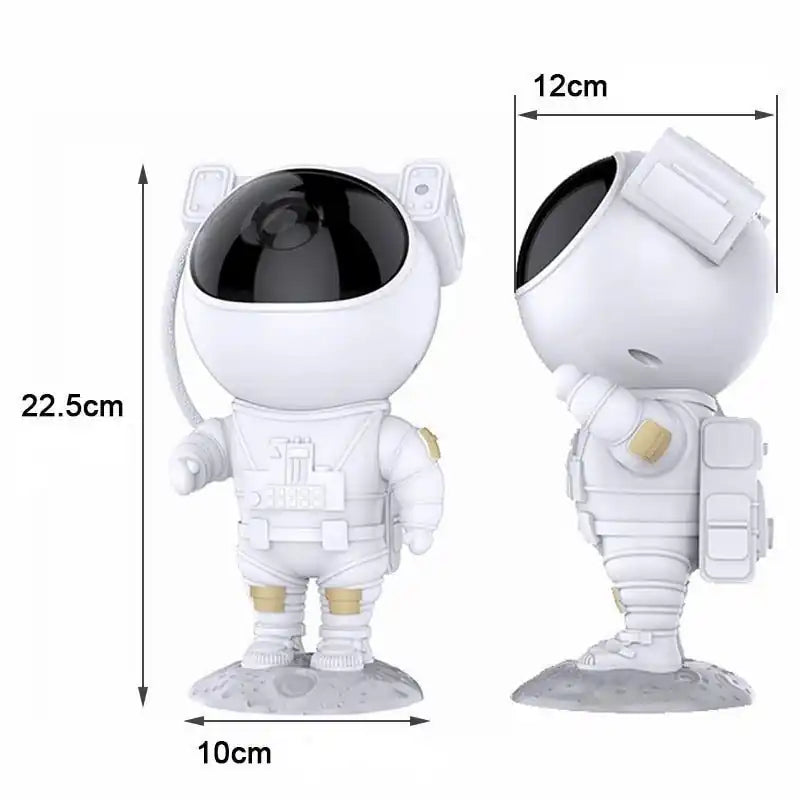 Novera Space Astronaut Galaxy Star Projector – 360° Rotating Nebula Night Light with Remote