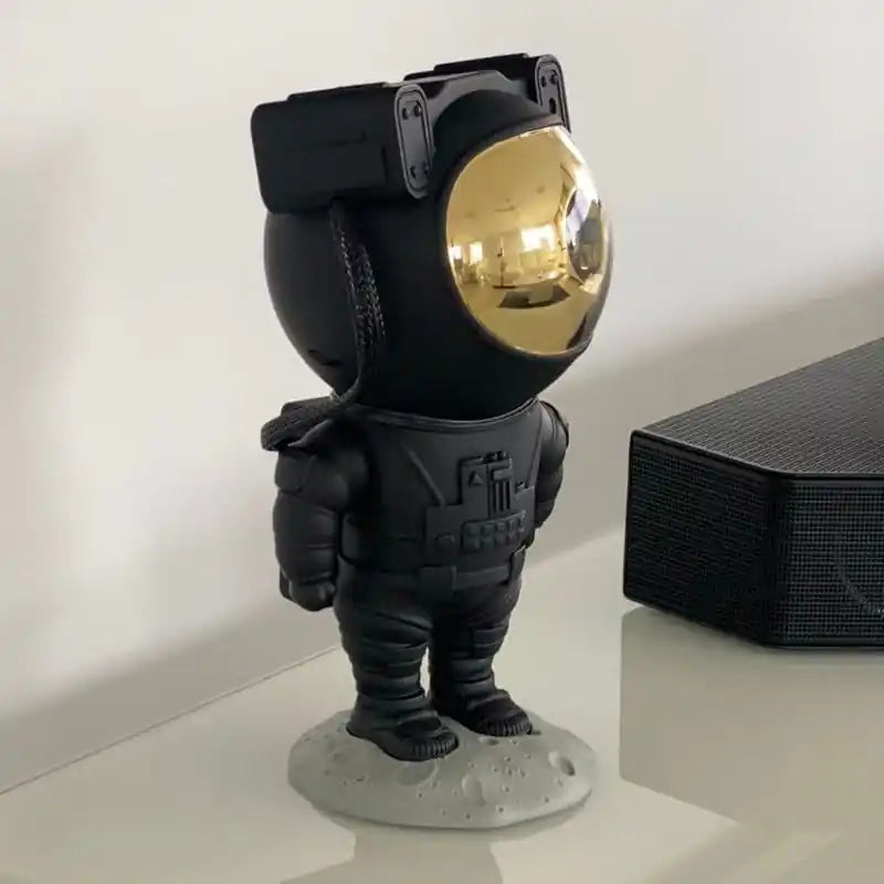 Novera Space Astronaut Galaxy Star Projector – 360° Rotating Nebula Night Light with Remote