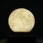 Novera Space Magnetic Levitating Moon Lamp – 3D Floating & Spinning Ambient Night Light