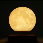 Novera Space Magnetic Levitating Moon Lamp – 3D Floating & Spinning Ambient Night Light