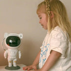 Novera Space Astronaut Galaxy Star Projector – 360° Rotating Nebula Night Light with Remote