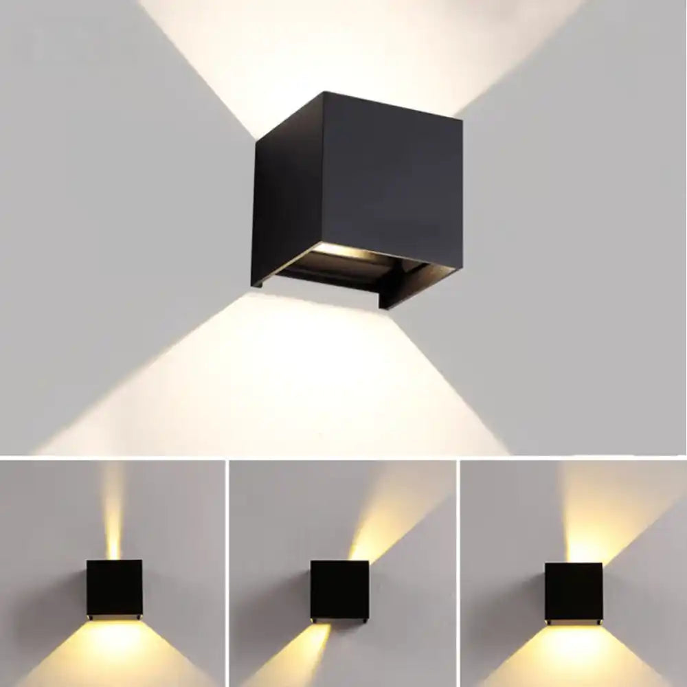 Novera Space Outdoor Rechargeable Motion Sensor Wall Light – Waterproof Cordless Porch Sconce