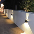 Novera Space Outdoor Rechargeable Motion Sensor Wall Light – Waterproof Cordless Porch Sconce