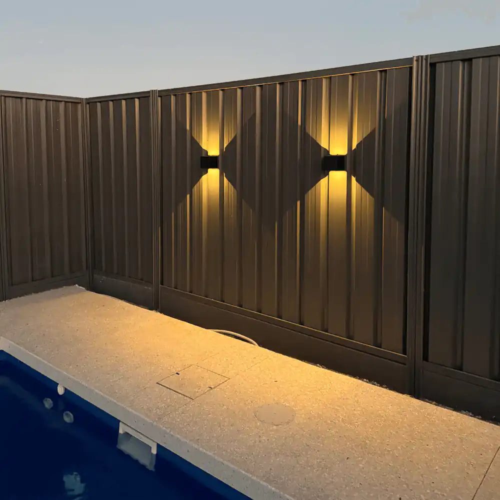 Novera Space Outdoor Rechargeable Motion Sensor Wall Light – Waterproof Cordless Porch Sconce