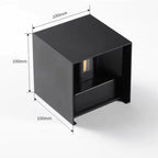 Novera Space Outdoor Rechargeable Motion Sensor Wall Light – Waterproof Cordless Porch Sconce