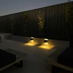 Novera Space Outdoor Rechargeable Motion Sensor Wall Light – Waterproof Cordless Porch Sconce