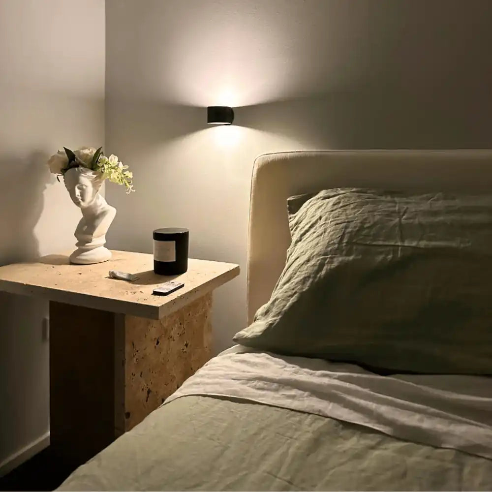 Novera Space Magnetic Rechargeable LED Wall Sconce – 360° Rotatable Dimmable Reading Lamp