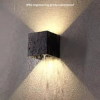 Novera Space Outdoor Rechargeable Motion Sensor Wall Light – Waterproof Cordless Porch Sconce